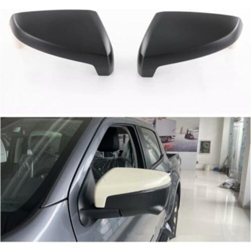 ABS Carbon Fiber Car Side Rearview Mirror Cover Frame Trim Sticker For ISUZU D-MAX 2021