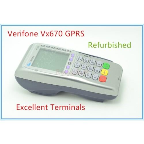 Used Unlocked POS Terminal Vx670 GPRS for Credit Card
