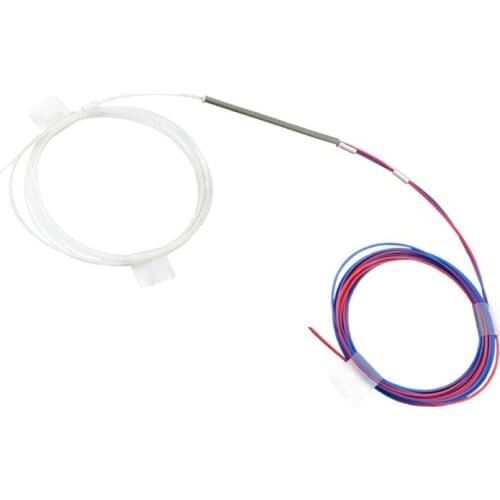 Free Shipping 5pcs/lot 1310/1550nm Customized Coupling Ratio 1x2 0.9mm Mini Type FBT Coupler 1*2 FBT Splitter without Connector