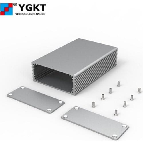 Cost-effective 66*27*100/2.6''x1.08''x3.93''(wxhxl)mm aluminum control panel enclosure for electronic
