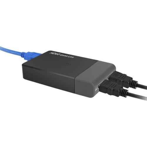 EzCAP261M HDMI compatible to USB3.0 video audio capture with MIC input for Wins, Mac, Linux, Android. support OBS, PotPlayer