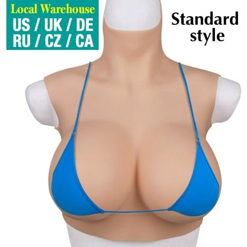 Dokier Artificial Huge Boobs Silicone Breast Forms Fake for Shemale Mastectomy Crossdresser Transvestite Drag Queen Cosplay