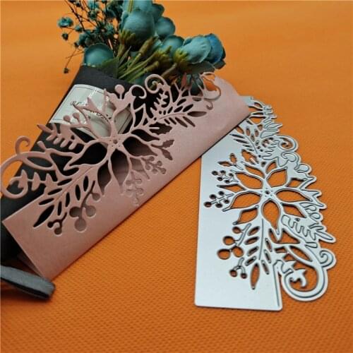 Macrame Leaves Flower Metal Cutting Dies Stamps Dies Scrapbooking Mold Cut DIY Handmade Tools Craft Decoration Dies New for 2021