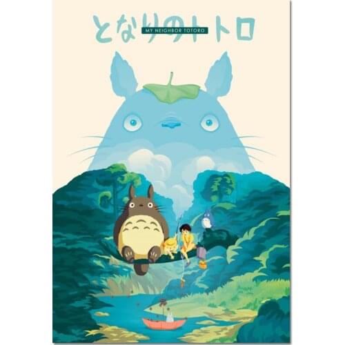 Anime Totoro Style Posters Wall Art Decor Picture Modern Home Room Decoration High Quality Canvas Painting 20x30cm,27x40cm