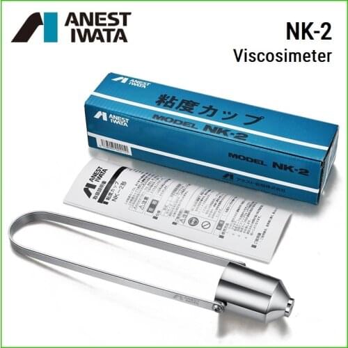 Iwata NK-2 Viscosimeter,Viscosity Cup 50ml Stainless Steel Liquid Viscosity Measure Instrument,NK2 Iwata Cup/Paint Viscosity Cup