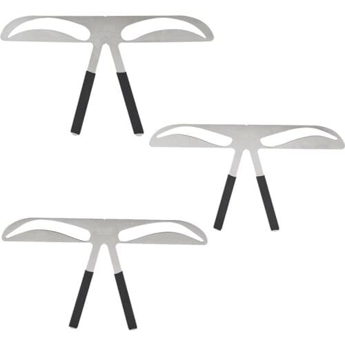 Eyebrow Stencil Ruler for Eyebrows Enhancer Permanent Tattoo Eye Brow Tools