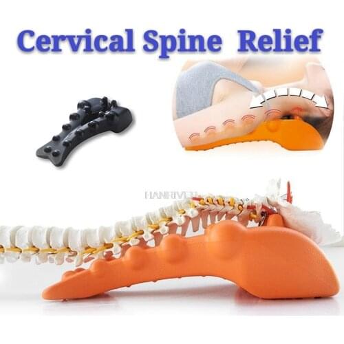 Correct Cervical Vertebra Lumbar Traction Straight Spine Spine Relax Back Massage Board Brace Back Stretching Device Health Care