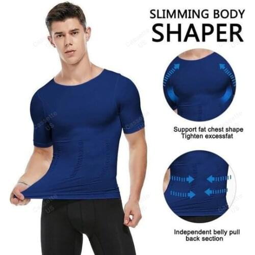 Slimming vest Mens Slimming Underwear Body Shaper Waist Cincher Corset Men Shaper Vest Body Slimming Tummy Belly Body Shapewear