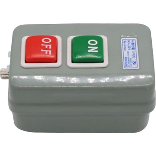 1pc Transfer Push Button Switch Box Electrical Motor 3P 15A/250V