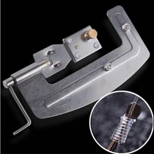 1pc Stainless Steel Semi-automatic Fishing Hook Line Tier Tie Binding Supplies Accessories Tackle