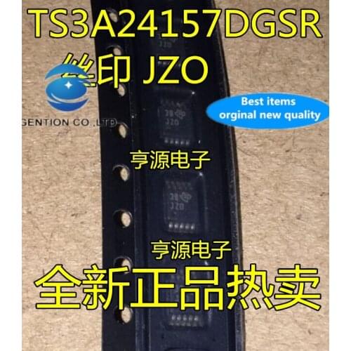 10PCS TS3A24157DGSR TS3A24157 JZO JZ0 MSOP10 analog switch IC samples in stock 100% new and original