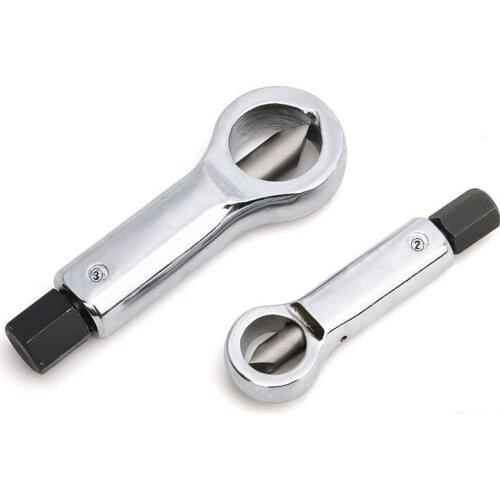 2Pcs 12-22mm Break Damaged Nuts Splitter Cracker Remover Rust Nut Manual Remover Extractor Tools Hand Tool