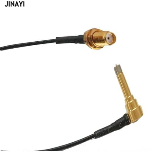 2pcs SMA Female to MS156 MS-156 Male Plug test probe Adapter cable 1.37 Cable 50cm