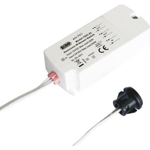 2021 New DC12V IR Sensor Switch Hand Wave Infrared Light Switch for LED Lamps LED Strips