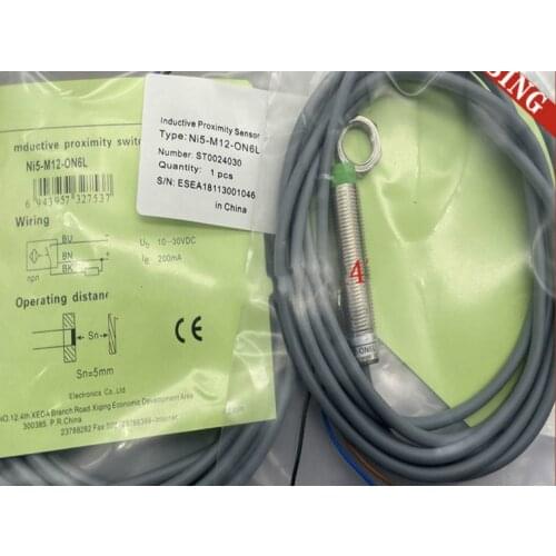3pcs Proximity switch NI5-M12-ON6L NI5-M12-ON6L-Q12