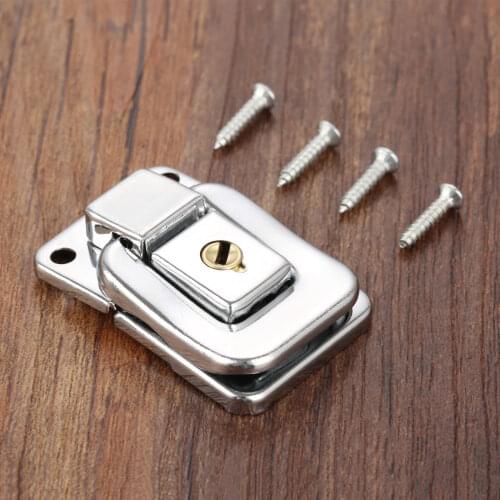 38*28mm Antique Box Hasps Latches Zinc Alloy Lock Toggle Catch for Jewelry Box Suitcase Buckle Clip Clasp Vintage Hardware