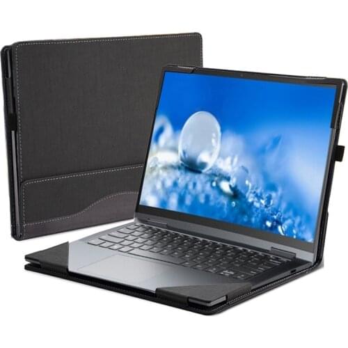 Laptop Case For Lenovo Xiaoxin Pro 14 2021 Series 14 Inch Portable PU Leather Protective Cover Laptop Sleeve For Lenovo YOGA 14s