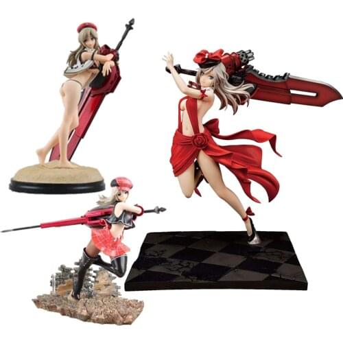 26cm Japanese Anime Game Figure God Eater 2 Alisa Ilyinichna Omela PVC Action Figure Toy Game Statue Collectible Model Doll