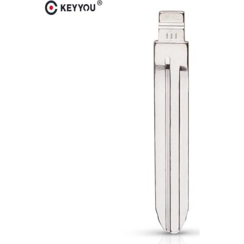 KEYYOU Universal KD Remote Key Blade Uncut Blank 111# Blade For Subaru N0.111