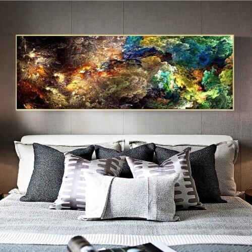 Nordic Poster Landscape Oil Painting Abstract Poster and Print Canvas Picture Living Room Art Wall Living Room Home Decoration