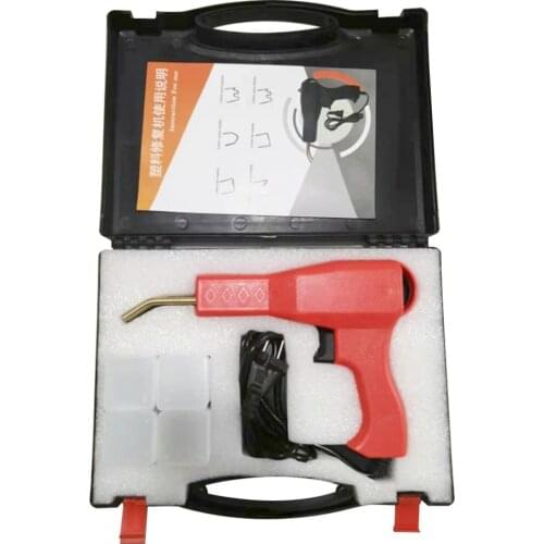 Professional Plastic Repair System Welding Bumper Fairing Auto Body Tool With Practical Staple Plastic Welding Machine New