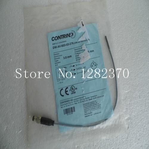 [SA] New original authentic special sales CONTRINEX sensor switch DW-AV-603-03-276 spot