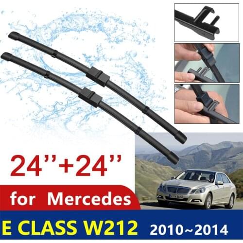 Car Wiper Blade for Mercedes Benz E-class W212 2010~2014 Front Windscreen Windshield Wipers Car Accessories 2011 2012 2013