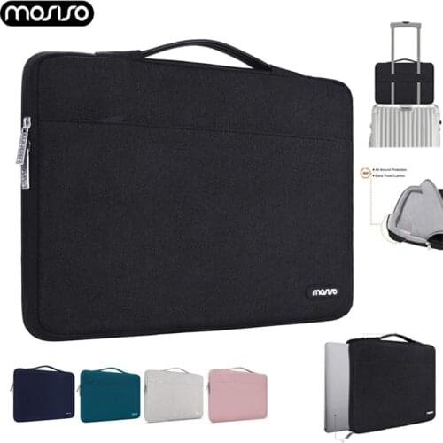 MOSISO 13 14 15 15.6 inch Laptop Sleeve Bag Case For MacBook Dell HP Lenovo Asus Acer Notebook Bag Case Handbag Briefcase New