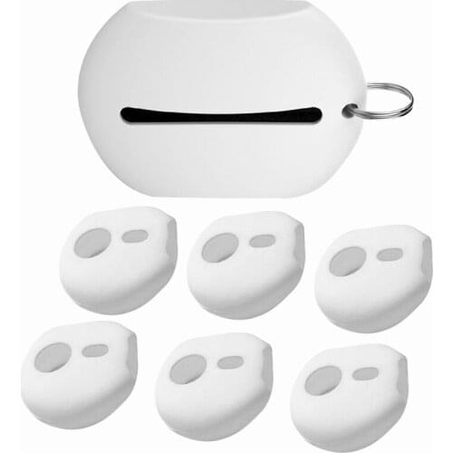 Top 1Set Anti-Slip Earpads Earbuds Silicone Case In-Ear Eartips Anti-Shedding Earphone Cover for Xiaomi Air2S