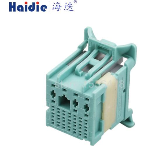 2sets 28pin Auto electrical housing plug plastic wiring harness unsealed connector 160014-0002