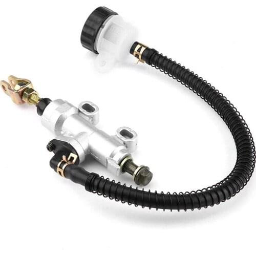 1PC Aluminum Alloy Refit Rear Brake Master Cylinder Pump Motorcycle Rear Foot Hydraulic Brake Pump
