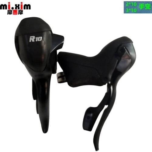 10 speed 10/20/30 Speed Road Bike Shifters 2x10s conjoined DIP 3*10 Bike Shifter Brake Lever Derailleurs Parts