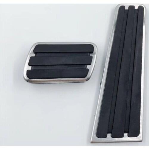 Car Interior Accessories Accelerator Gas Pedal Cover Brake Pedal For Porsche Panamera 2010-2018 718 911 2018 2019 Accessories