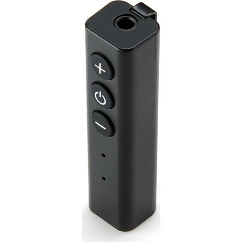 Kebidu 5V 1A Pen Clip Mini Wireless Bluetooth Receiver + Mirco USB Charging Cable + 3.5mm Aux Input Audio Cable for Smart Phone