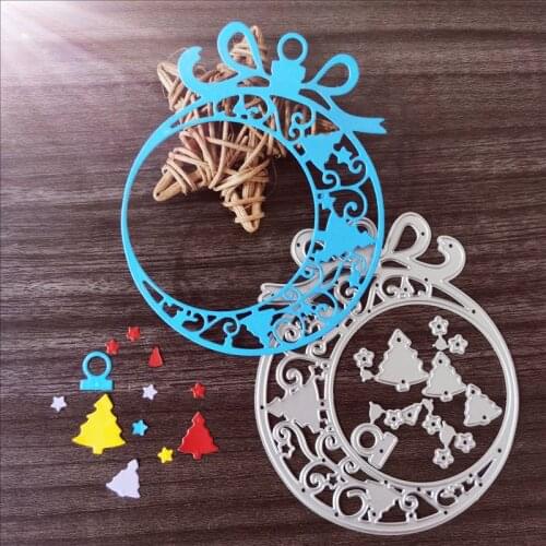 Christmas and New Year cards Metal Cutting Dies for DIY Scrapbooking Album Paper Cards Decorative Crafts Embossing Die Cuts