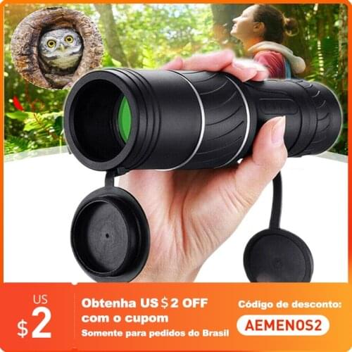 16X52 High Quality Powerful HD Monocular Telescope Outdoor Sport Telescope for Camping Hiking Hunting Telescope Telephoto Zoom