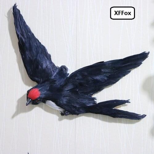 New reallife hanging Swallow bird model foam&feather simulation Swallow bird toy gift about 22x21cm xf0662