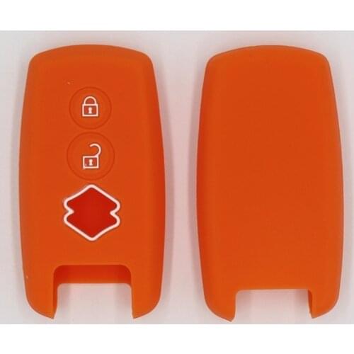 2021 New model for 2 Buttons Remote Silicone Rubber Car Key Case Cover For Suzuki SX4 Swift Vitara Holder Case