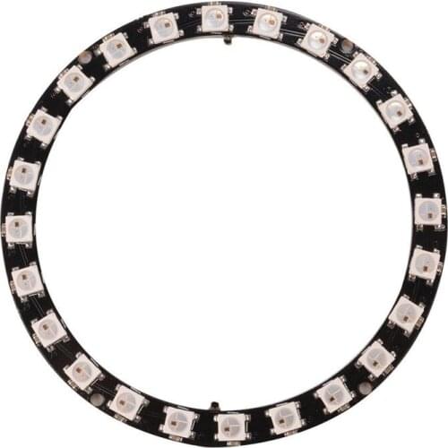 New 24Bit Ring RGB LED Ring 5050 Built-in Integrated Driver for Arduino