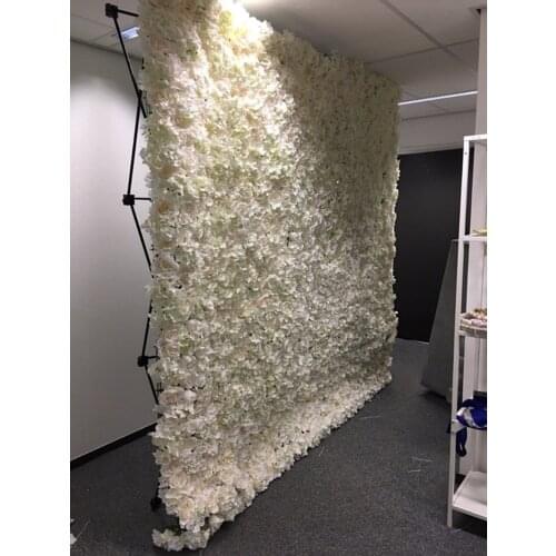 New Arrival Artificial Hydrangea Peony Rose Mix Flower Wall Wedding Backdrop Pillar Road Lead Decoration Supplies 20pcs/lot