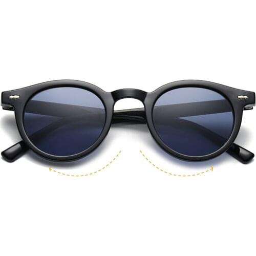 PC Frame Sunglasses For Women Men Round Eyeglasses Luxury Designer Gafas Vintage Retro Oculos Trendy Lunette Outdoor Glasses