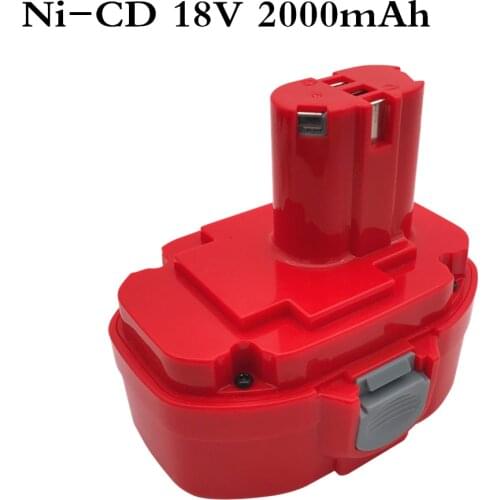 18V 2.0AH 2000mAh Ni-CD Rechargeable Power Tool Battery for MAKITA 1822 192826-5 192827-3 PA18 18 Volt