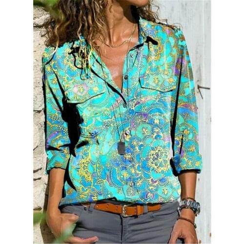 New womens shirts, long-sleeved casual shirts, womens versatile fashion temperament tops