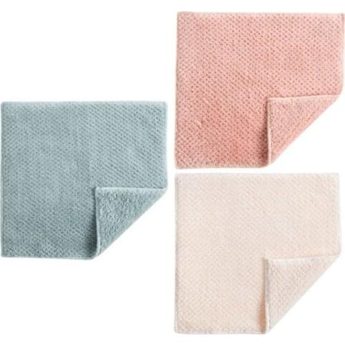 Microfiber Dishcloth Square Kitchen Washing Cleaning Towel Dish Cloth Rags Wipe Vacuum Cleaner Parts