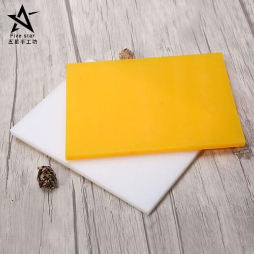 DIY Handmade LeatherPad Plate Ling Cut Rubber Plate Punching Cut Beef Tendon Plate Plastic Pad Protect The Punching Tool