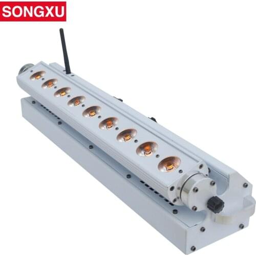 SONGXU 9X18W 6 in 1 RGBWA+UV Wireless DMX Battery Powered Bar Light/SX-WBBL0918