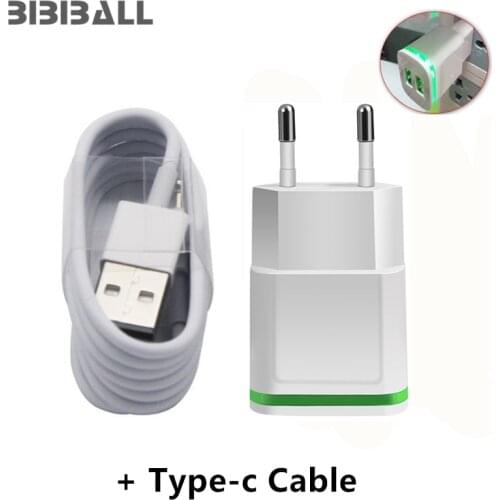 2 Ports LED Light USB Charger 5V 2A + USB TYPE C USB for Motorola Moto G6 / G6 Plus , Moto Z 2018 , Moto X4 X 2017 Z2 PLAY Z3