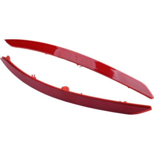 1Pair Car Rear Bumper Reflector Tail Fog Light Brake Singal Lamp Fit for Hyundai Elantra 2017 2018 92405F2000 92406F2000