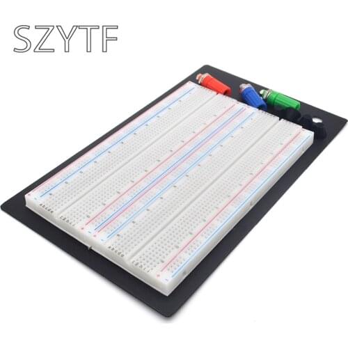 1pcs SYB-1660 Solderless Breadboard Protoboard 4 Bus Test Circuit Board Tie-point 1660 ZY-204
