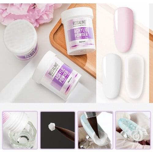 Acrylic Powder Gel For Nail Extension Nail Carving Crystal Polymer Builder Acrylic Powder For Nails Art